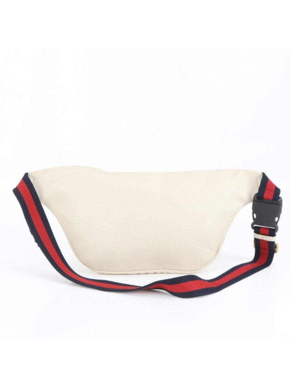 Gucci Vintage Logo Print Leather 2-Way Belt Bag Crossbody Body Waist Pouch Ree - Picture 3 of 9